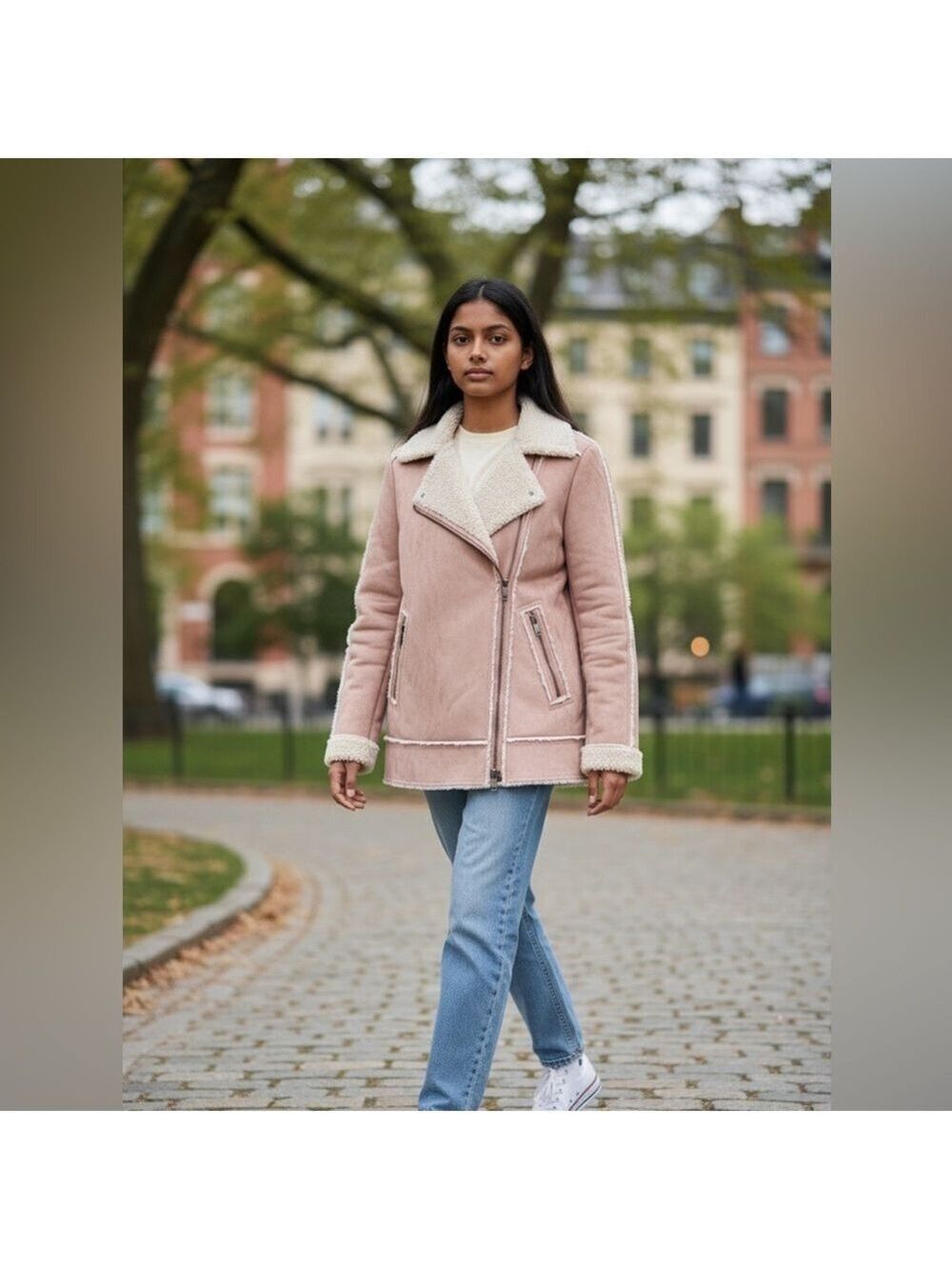 258. Turo By Vince Camuto Pink Teddy Jacket